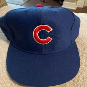 Chicago Cubs Diamond Collection Vintage Authentic Wool Hat Size 7 3/8